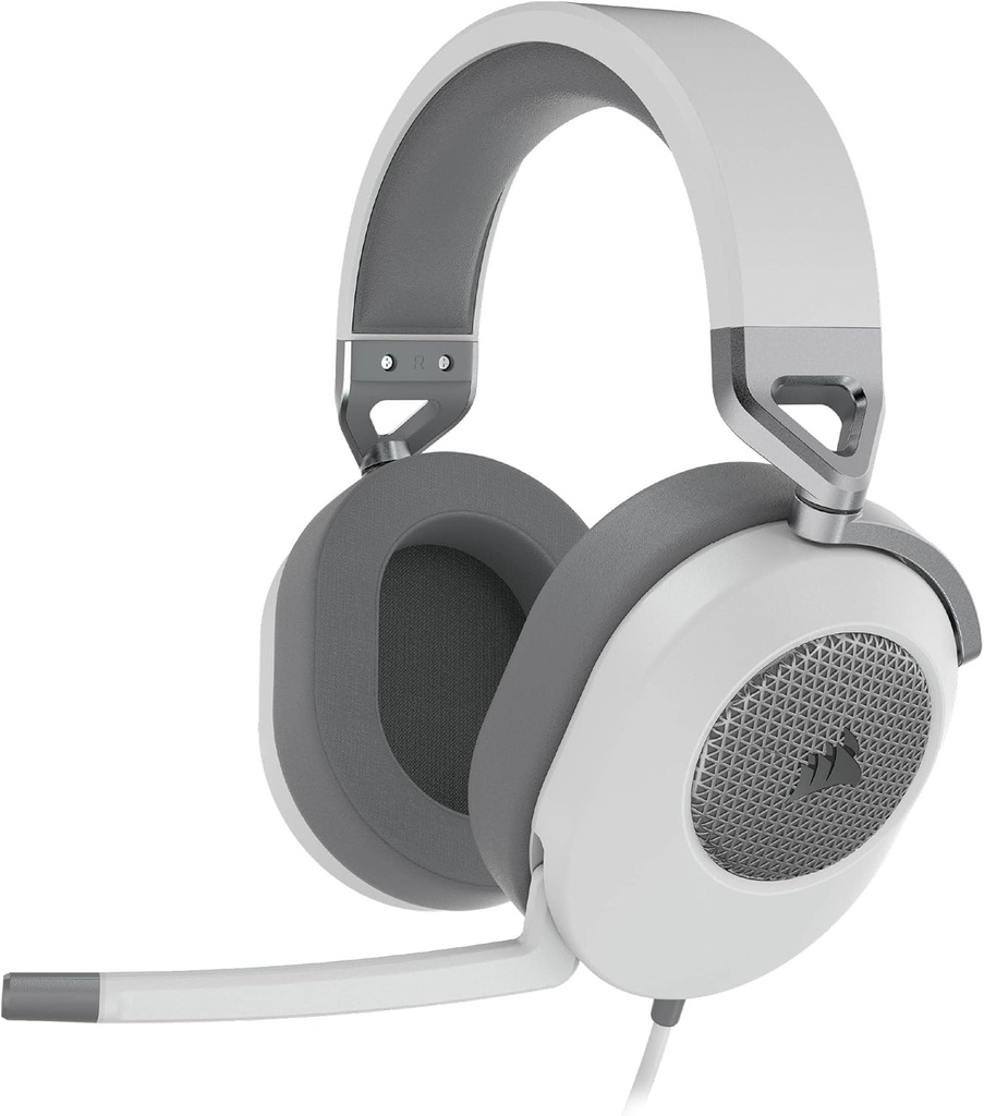 Corsair Cuffie Gaming Cablate HS65 SURROUND — Bianco