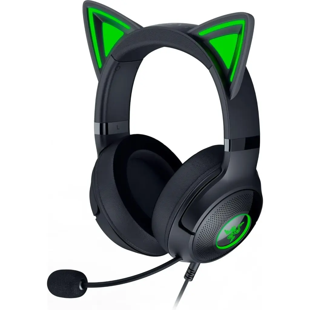 Cuffie da Gaming Razer Kraken Kitty V2 - Nero 