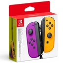 Set di controller Joy-Con Viola neon (S) e Arancione neon (D) per Nintendo Switch
