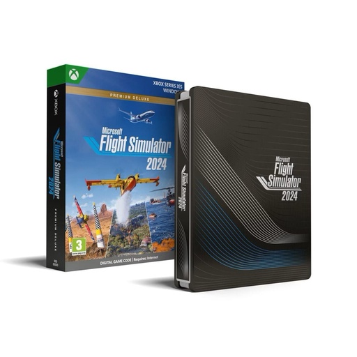 Microsoft Flight Simulator 2024 – Edizione Premium Deluxe SteelBook - XBOX SERIES X