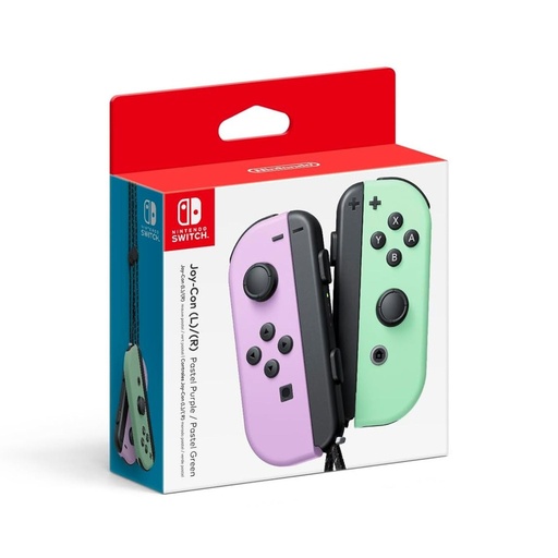Set di controller Joy-Con Viola pastello (S) e Verde pastello (D) per Nintendo Switch
